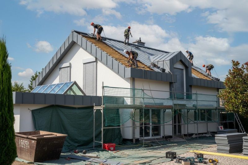 Aluminum Roof Replacement in Fredericksburg, VA