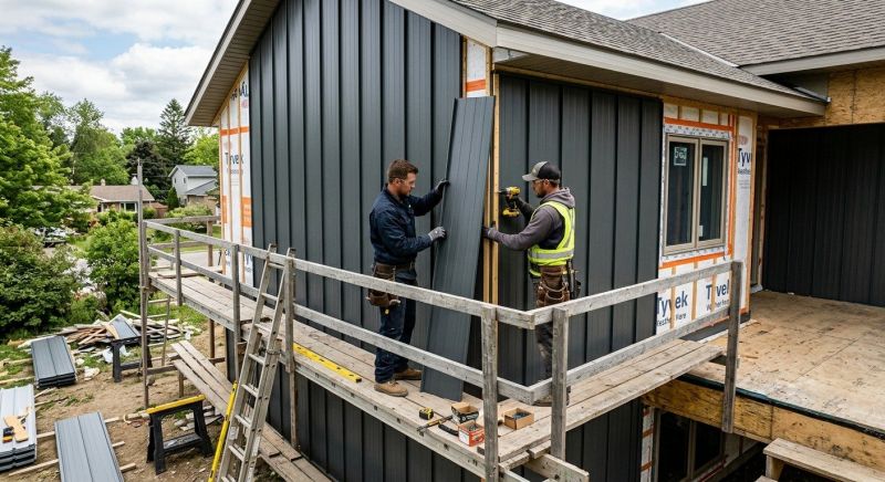 Aluminum Siding Installation in Boston, MA