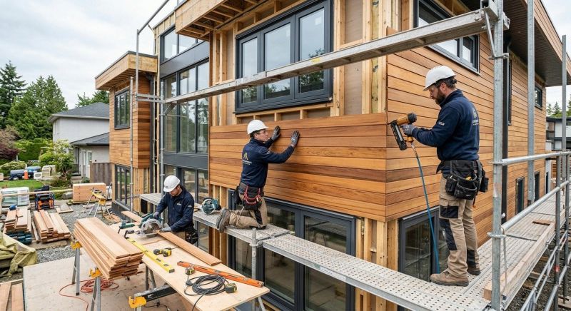 Cedar Cladding Installation in Norwalk, CT