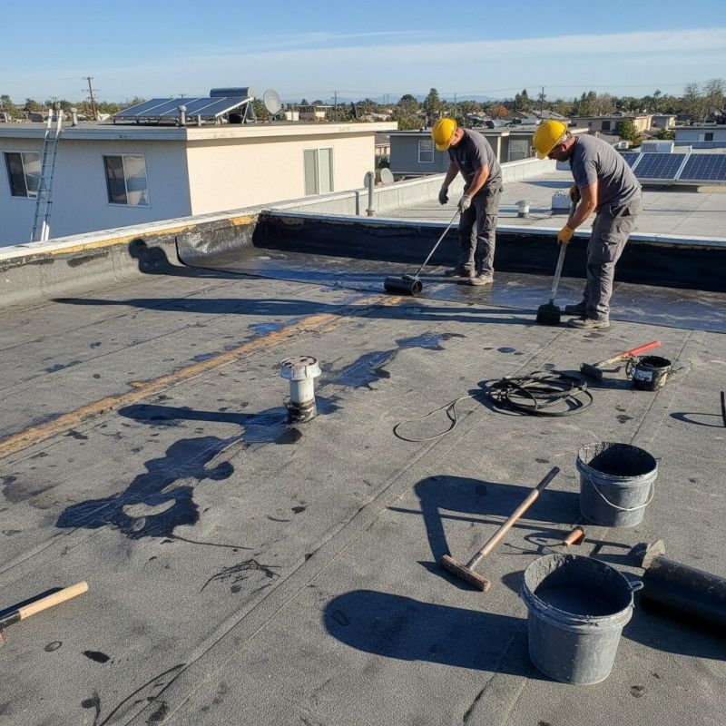 Flat Roof Vent Installation