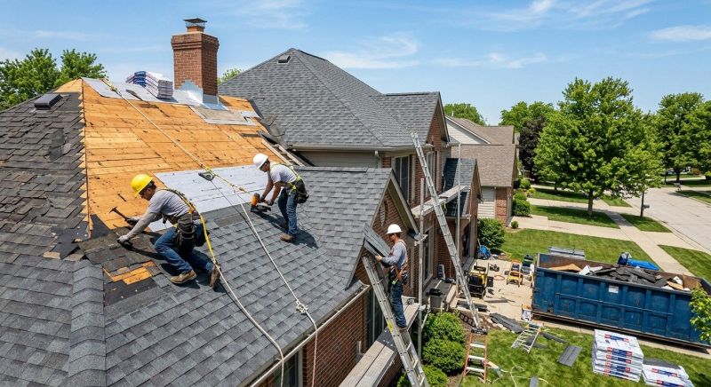 Leaky Roof Replacement in Providence, RI