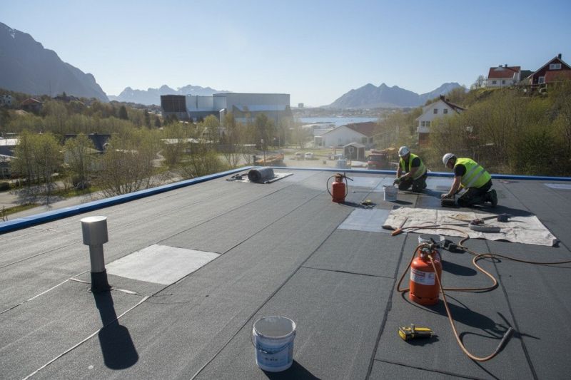 Tpo Roof Replacement in Fredericksburg, VA