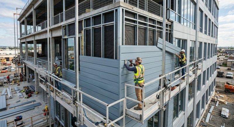 Vertical Siding Replacement in Stamford, CT